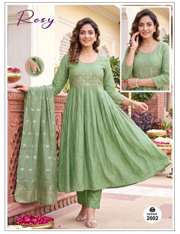 Felocity Rosy vol 2 catalog anarkali kurtis wholesale market in mumbai