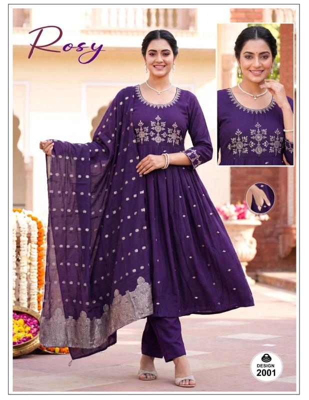 Felocity Rosy vol 2 catalog anarkali kurtis wholesale market in mumbai