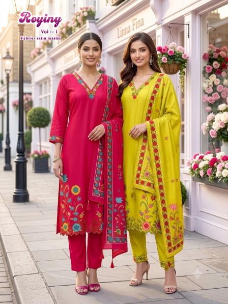 Felocity Royiny vol 1 catalog boutique kurti wholesale