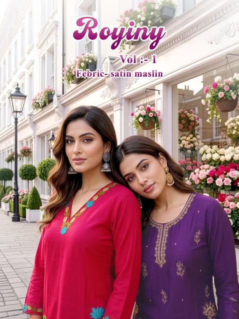 Felocity Royiny vol 1 catalog boutique kurti wholesale