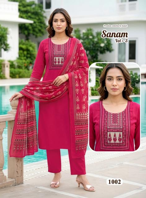 Felocity Sanam vol 3 catalog valas kurtis wholesale naina catalogue
