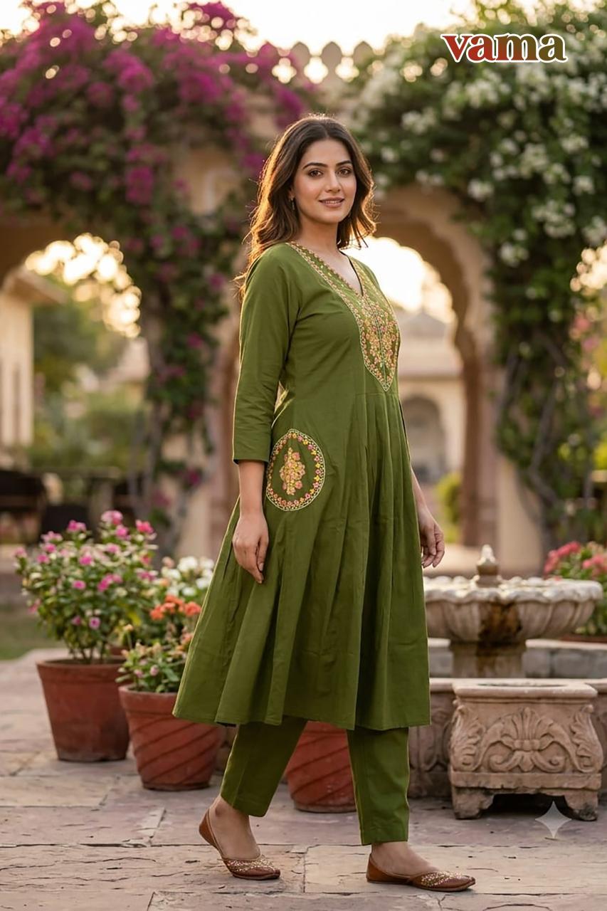 Felocity Vama 0.1 catalog stitched kurti material wholesale