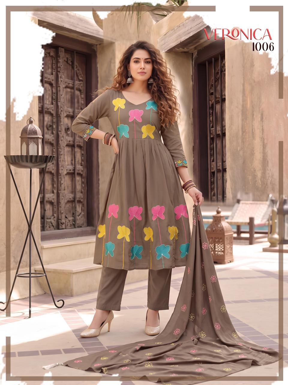 Felocity Veronica 0.1 catalog indo era kurtis wholesale