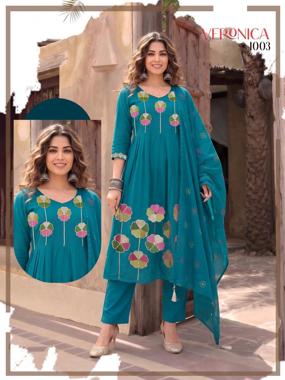 Felocity Veronica 0.1 catalog indo era kurtis wholesale