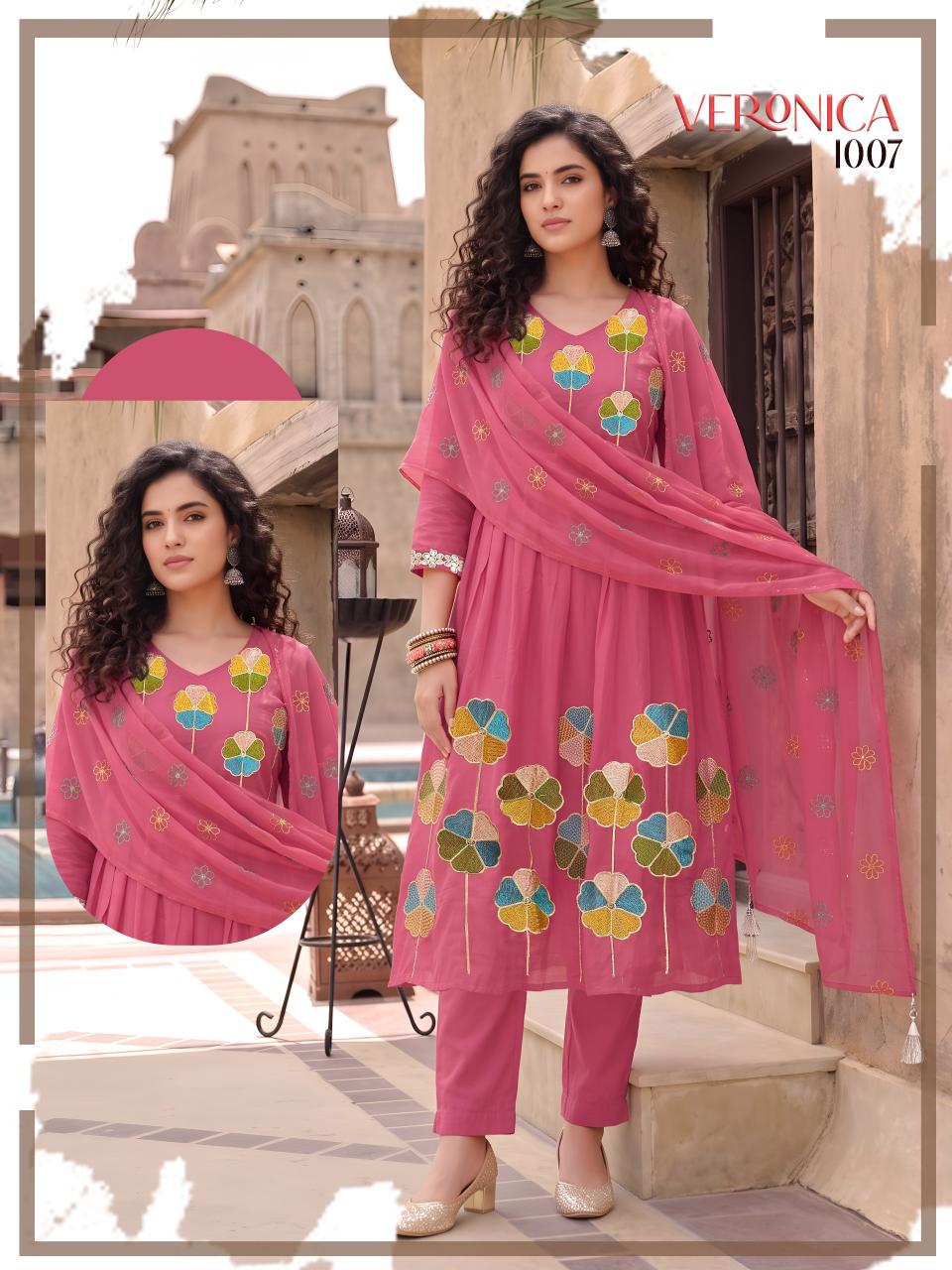 Felocity Veronica 0.1 catalog indo era kurtis wholesale