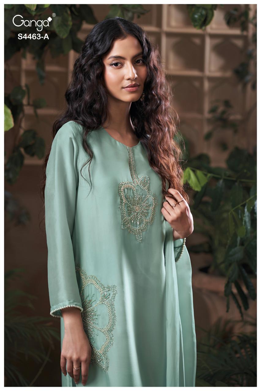 Ganga Aivoria catalog wholesale pakistani designer salwar kameez