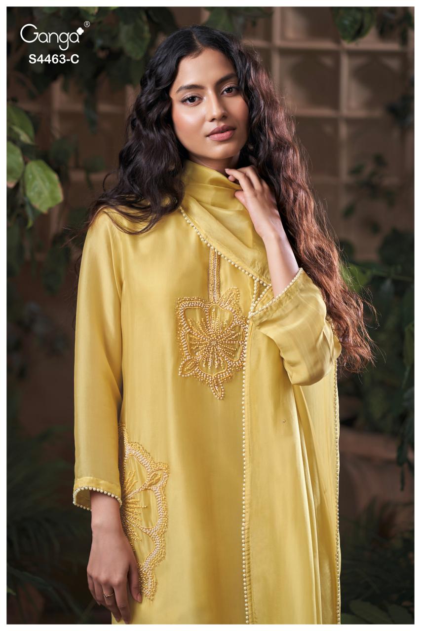 Ganga Aivoria catalog wholesale pakistani designer salwar kameez