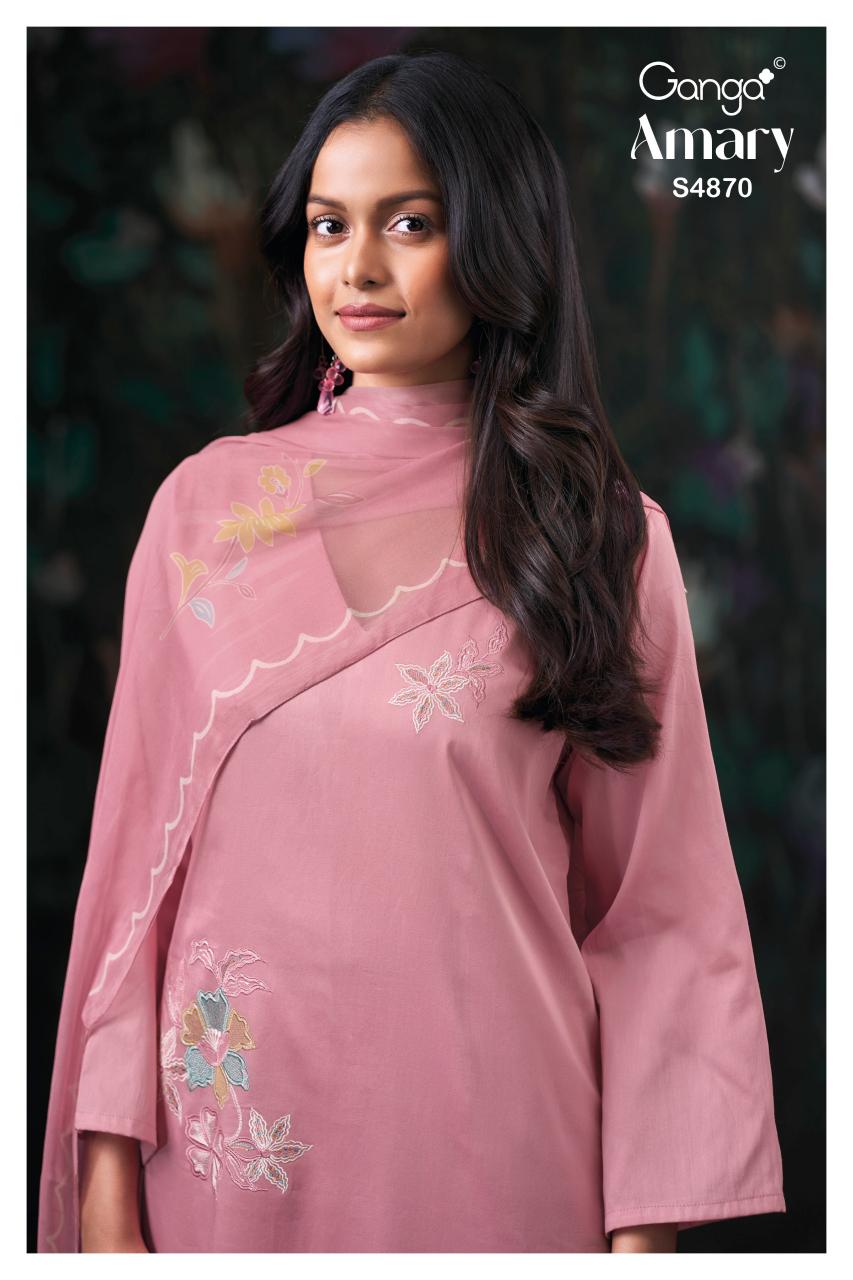 Ganga Amary 4870 catalog wholesale salwar kameez uk