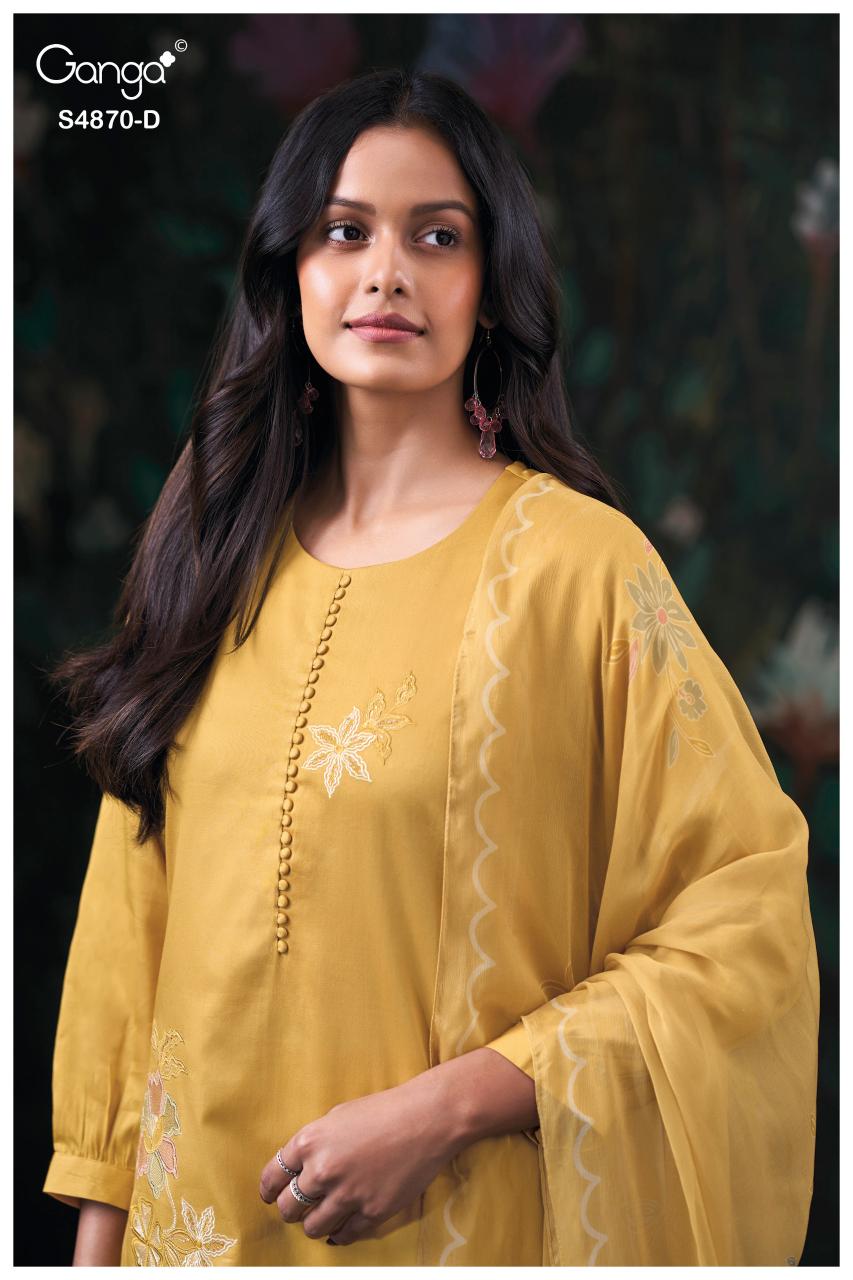 Ganga Amary 4870 catalog wholesale salwar kameez uk