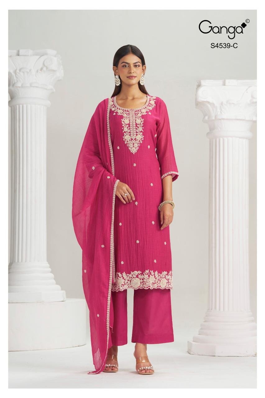 Ganga Aparna 4539 catalog mdl salwar kameez wholesale 