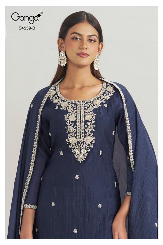 Ganga Aparna 4539 catalog mdl salwar kameez wholesale 