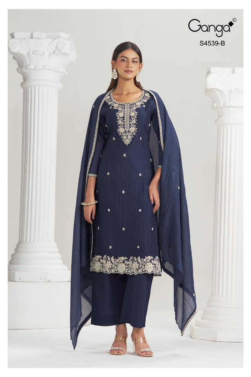 Ganga Aparna 4539 catalog mdl salwar kameez wholesale 