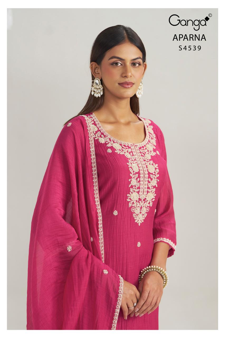 Ganga Aparna 4539 catalog mdl salwar kameez wholesale 