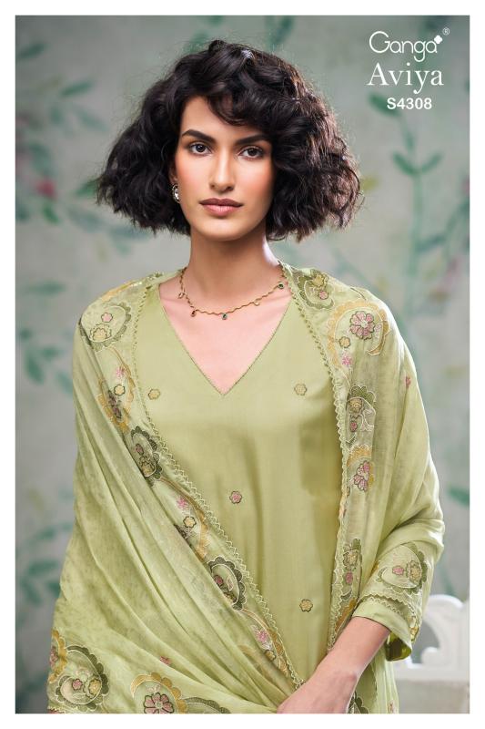 Ganga Aviya 4308 catalog salwar kameez wholesale in kolkata video 