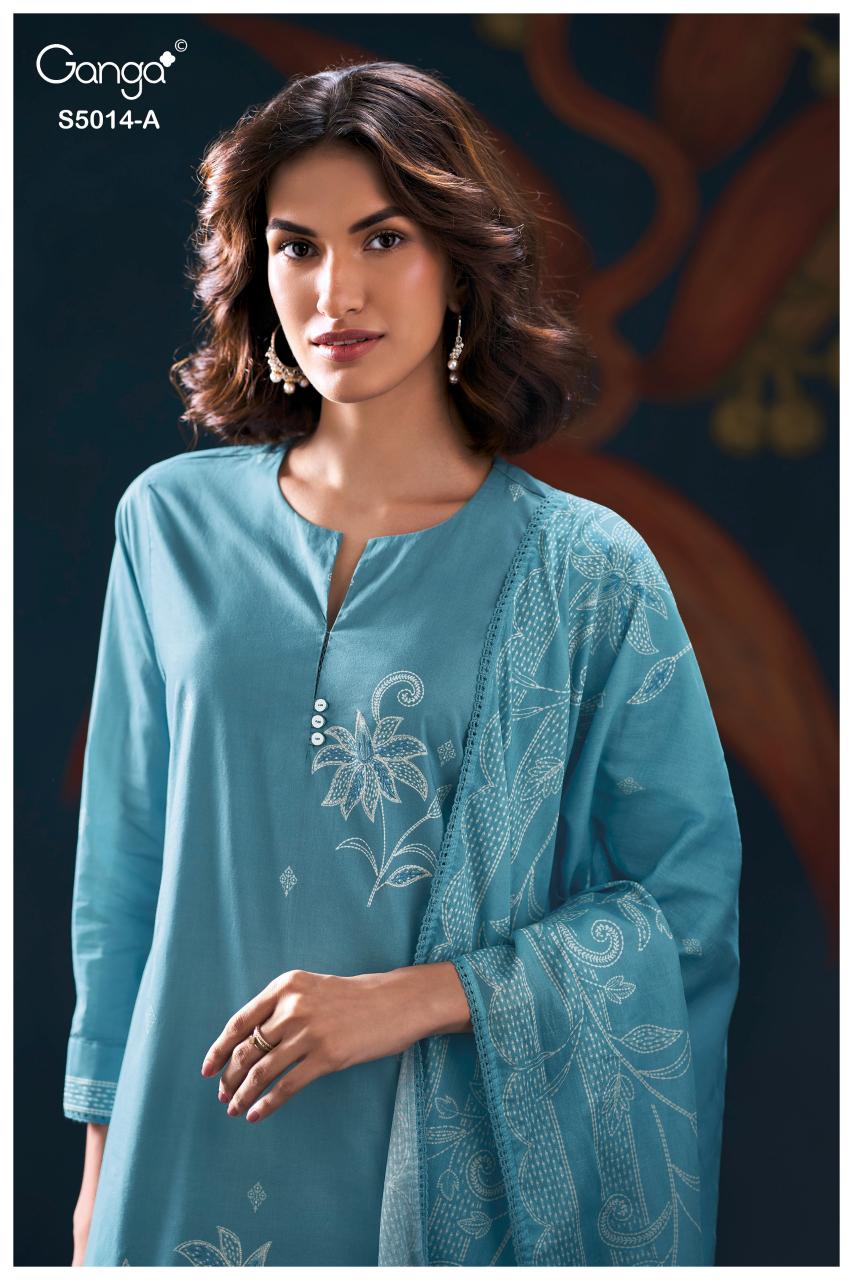 Ganga Daira 5014 catalog indian salwar kameez wholesale uk