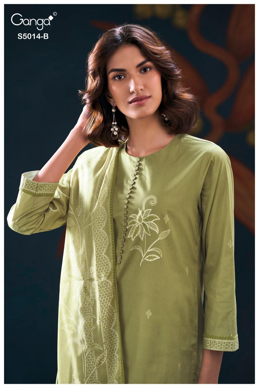 Ganga Daira 5014 catalog indian salwar kameez wholesale uk