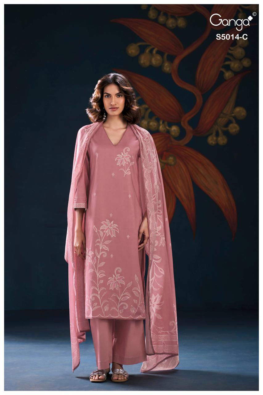 Ganga Daira 5014 catalog indian salwar kameez wholesale uk