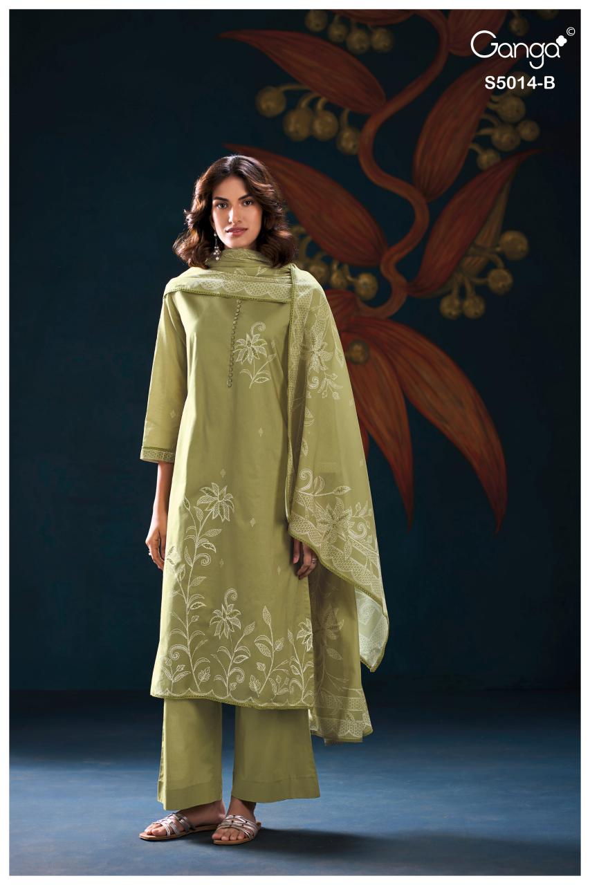 Ganga Daira 5014 catalog indian salwar kameez wholesale uk