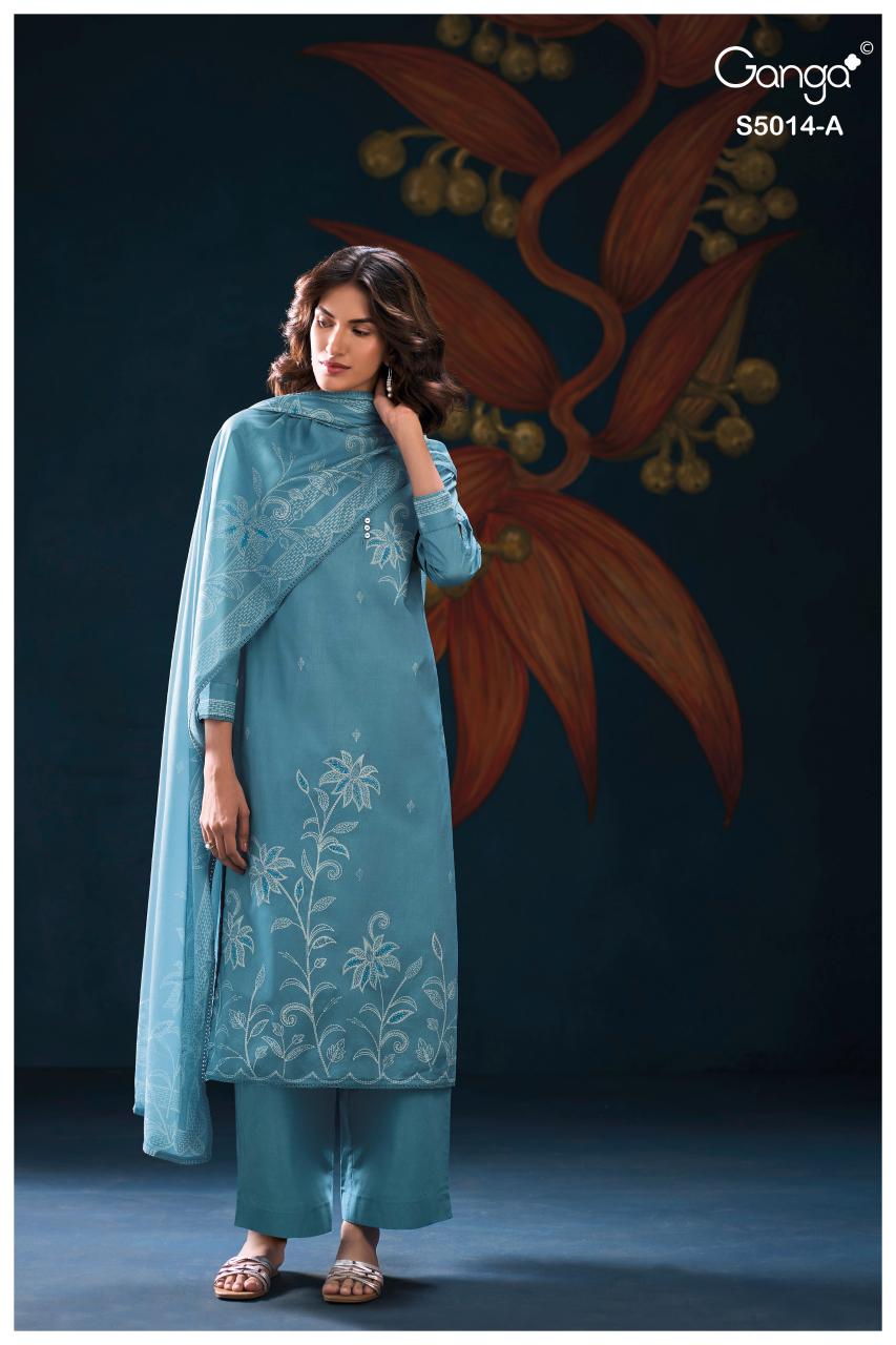 Ganga Daira 5014 catalog indian salwar kameez wholesale uk