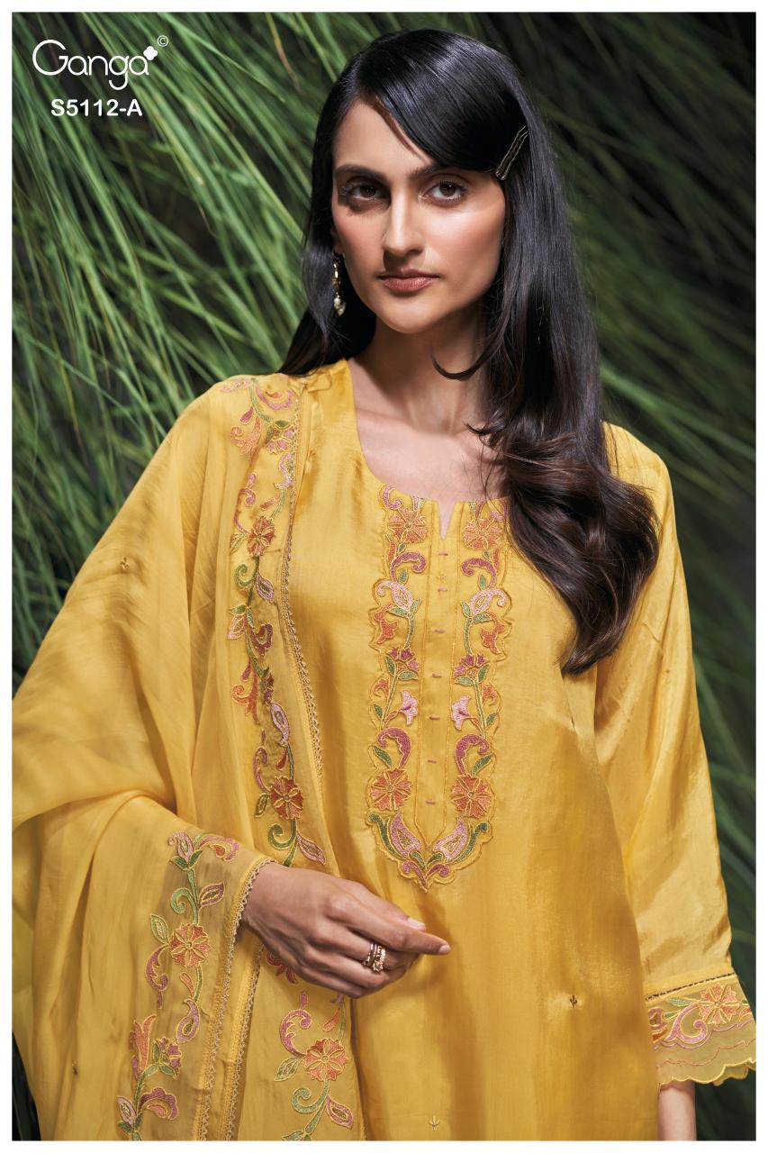 Ganga Dariah 5112 catalog salwar kameez catalogue wholesale surat 
