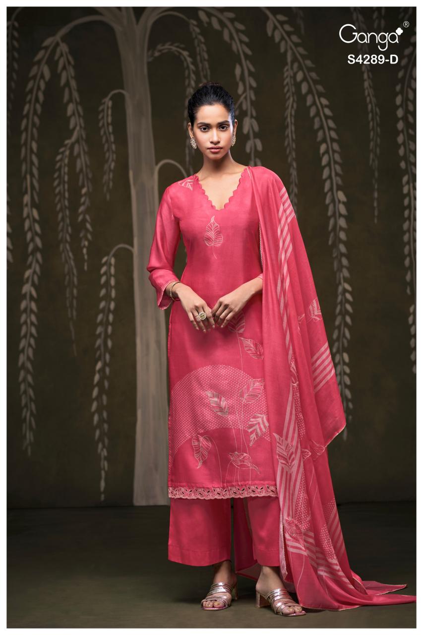 Ganga Deisha 4289 catalog online wholesale salwar kameez cod avaliable
