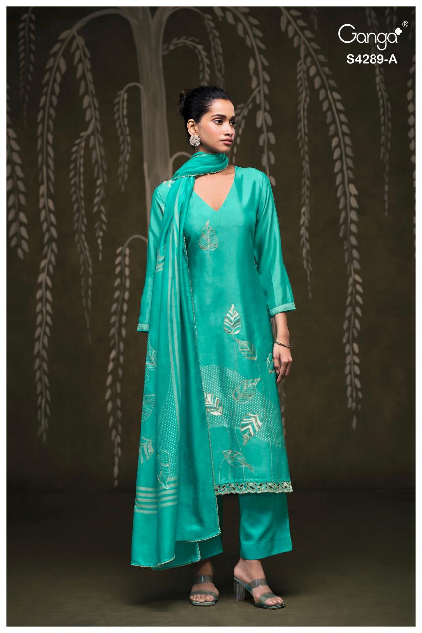 Ganga Deisha 4289 catalog online wholesale salwar kameez cod avaliable