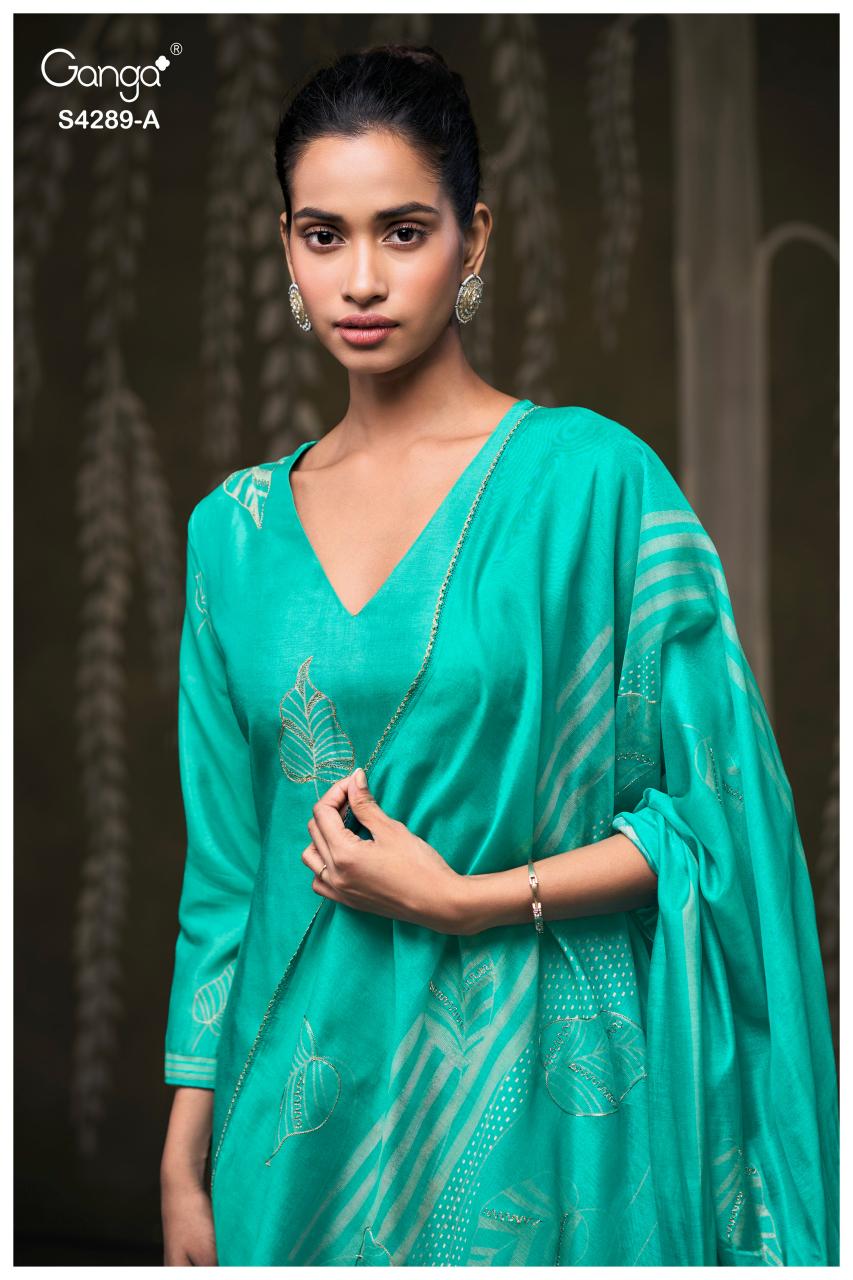 Ganga Deisha 4289 catalog online wholesale salwar kameez cod avaliable