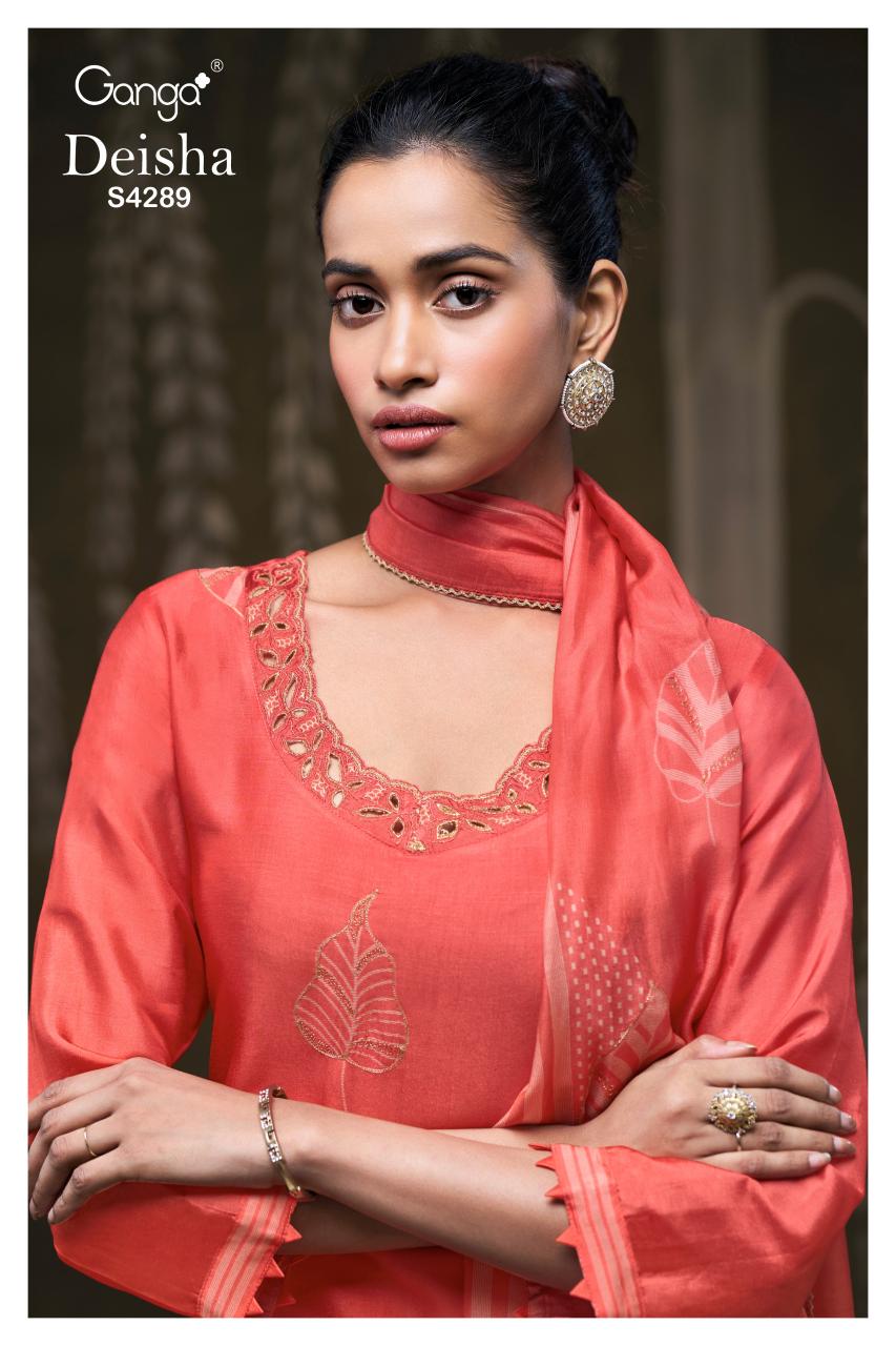 Ganga Deisha 4289 catalog online wholesale salwar kameez cod avaliable