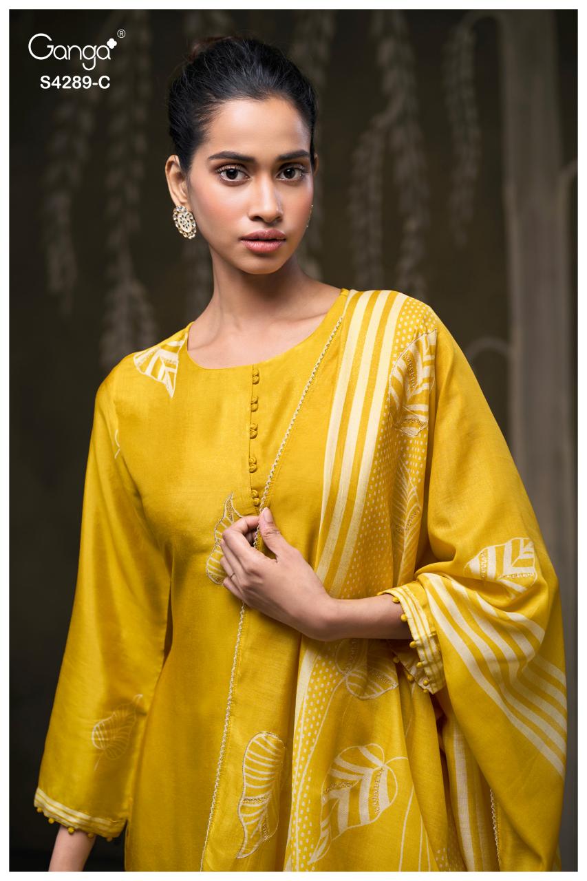 Ganga Deisha 4289 catalog online wholesale salwar kameez cod avaliable