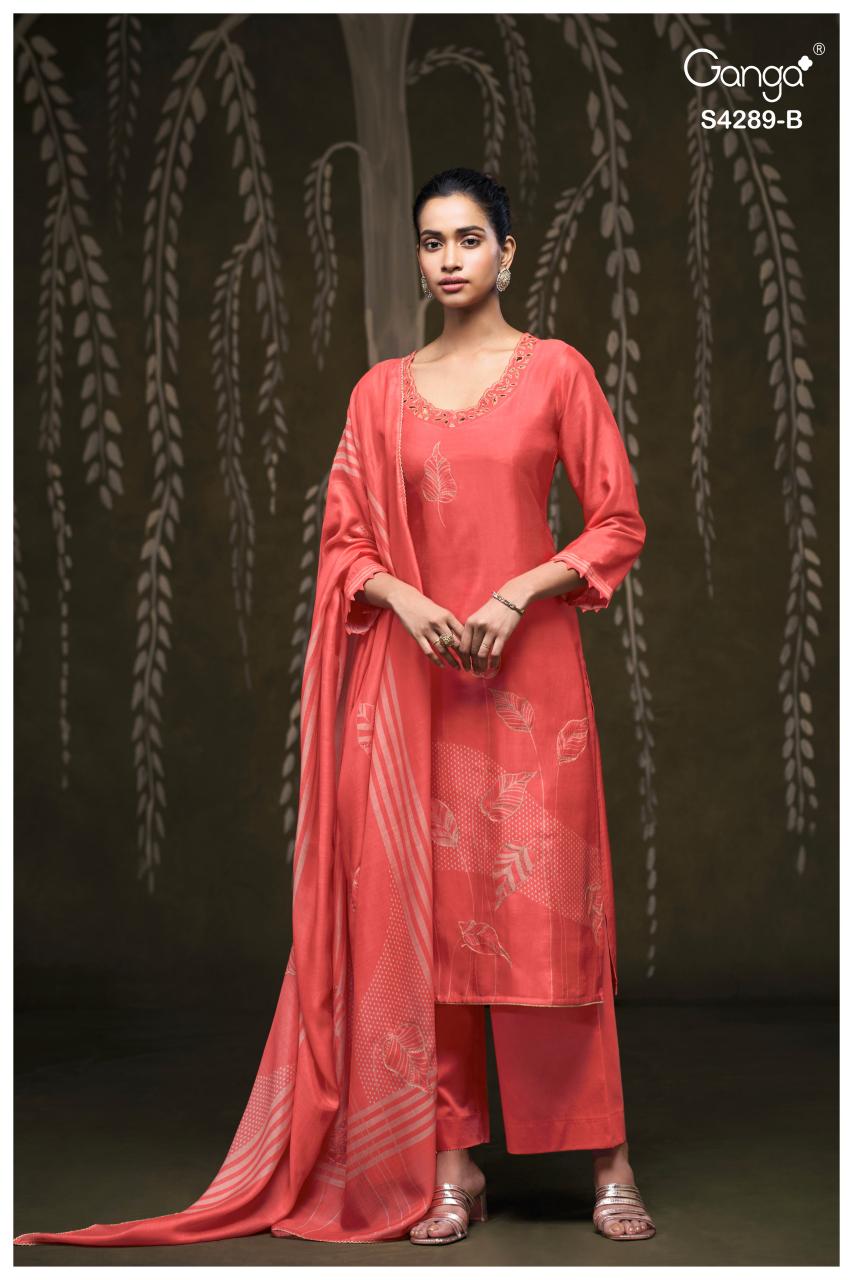 Ganga Deisha 4289 catalog online wholesale salwar kameez cod avaliable