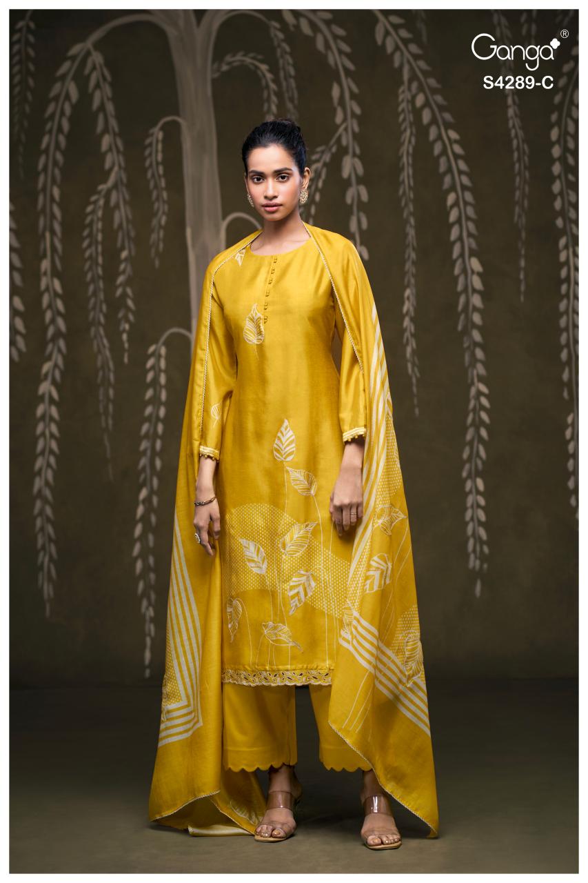Ganga Deisha 4289 catalog online wholesale salwar kameez cod avaliable
