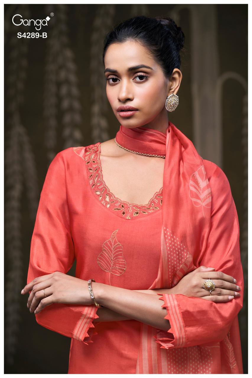 Ganga Deisha 4289 catalog online wholesale salwar kameez cod avaliable
