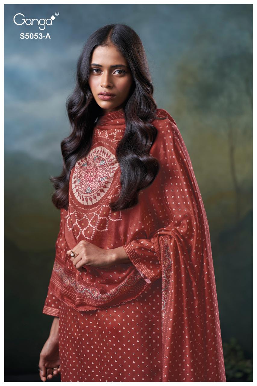 Ganga Diantha 5053 catalog online wholesale salwar kameez cod available