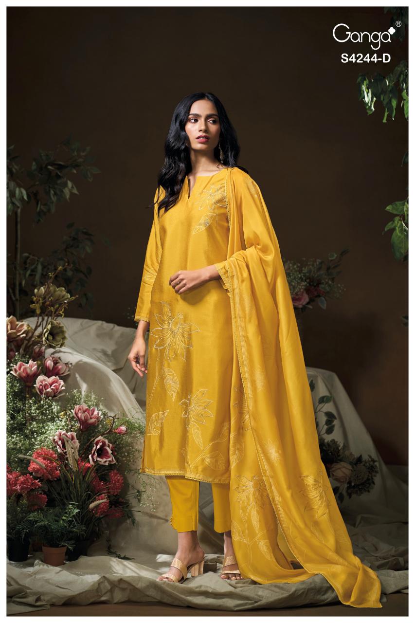 Ganga Druya 4244 catalog salwar kameez pakistani wholesale 