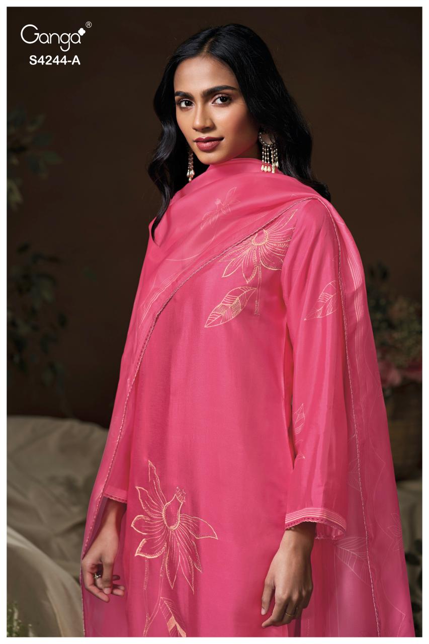 Ganga Druya 4244 catalog salwar kameez pakistani wholesale 