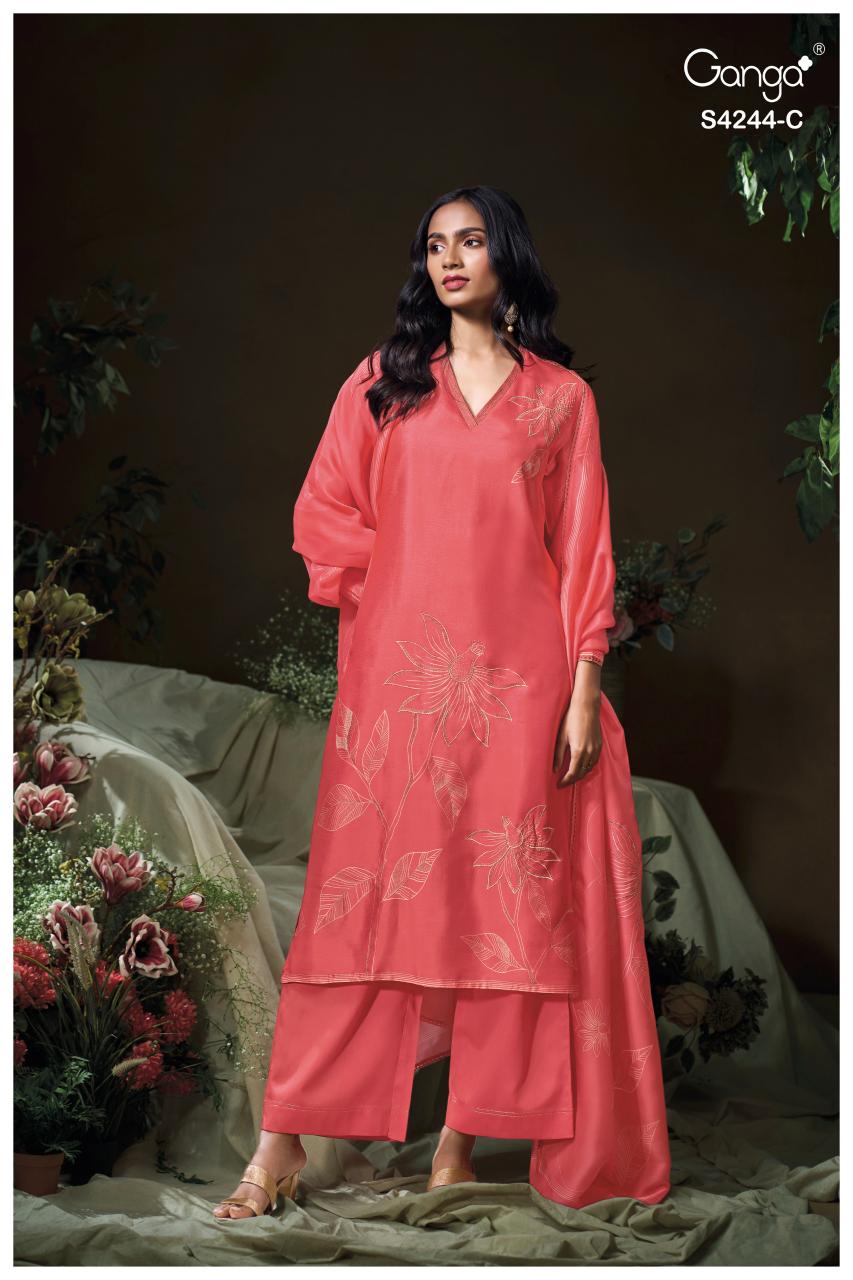 Ganga Druya 4244 catalog salwar kameez pakistani wholesale 