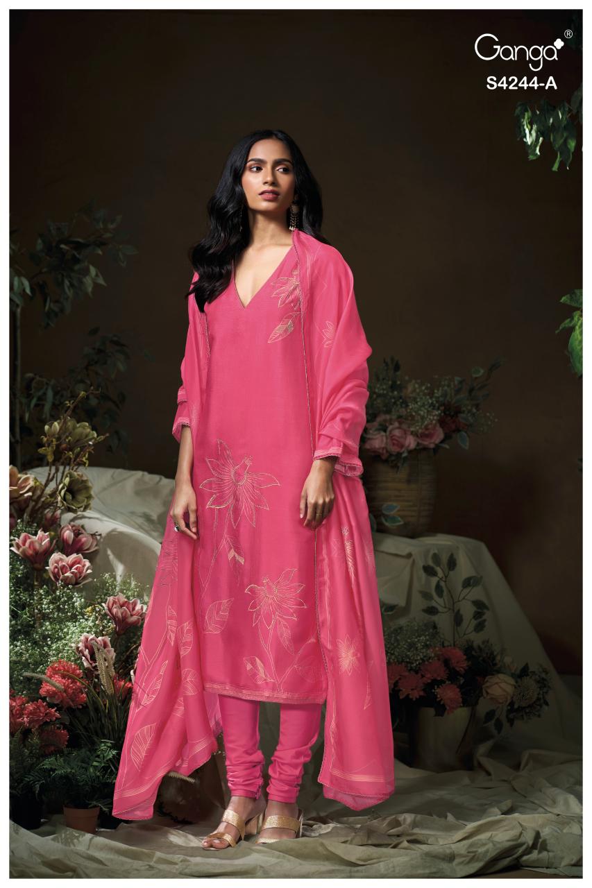 Ganga Druya 4244 catalog salwar kameez pakistani wholesale 