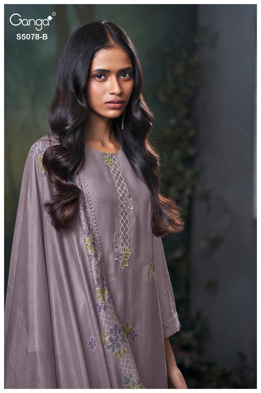 Ganga Fiana 5078 catalog wholesale designer salwar kameez