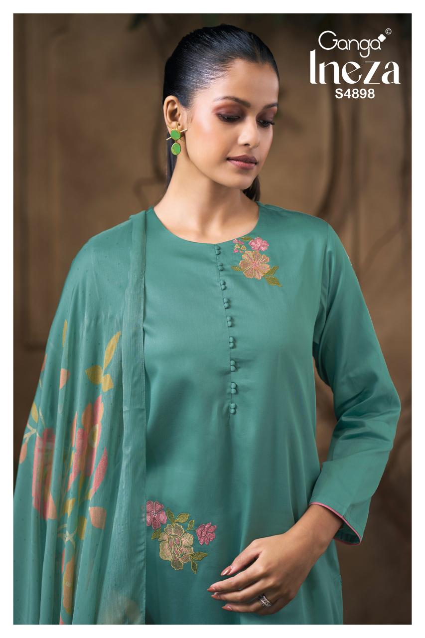 Ganga Ineza 4898 catalog salwar kameez wholesale in bangalore