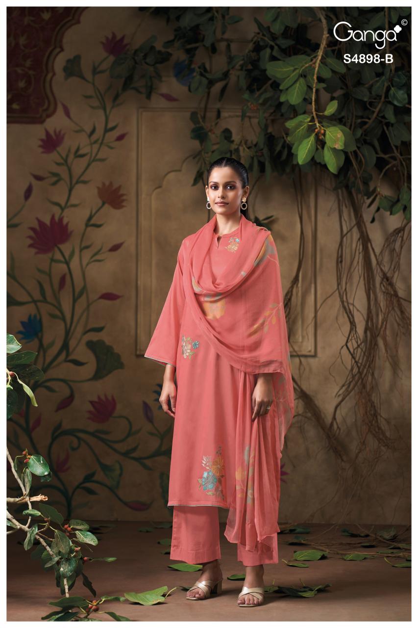 Ganga Ineza 4898 catalog salwar kameez wholesale in bangalore