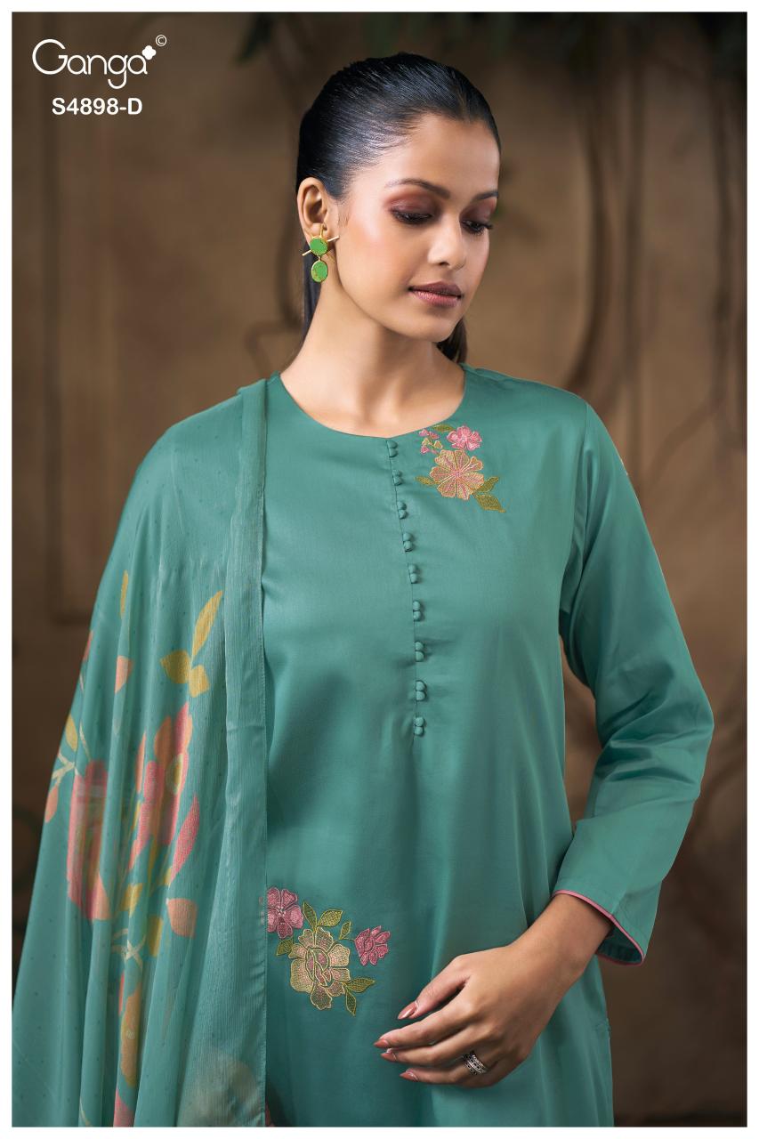 Ganga Ineza 4898 catalog salwar kameez wholesale in bangalore
