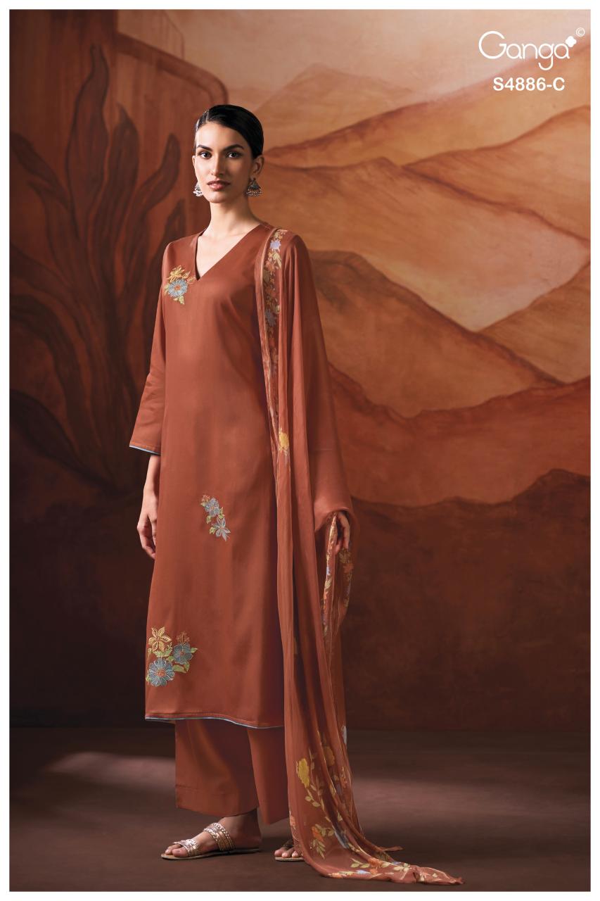 Ganga Jelyis 4886 catalog kids wear wholesale near me