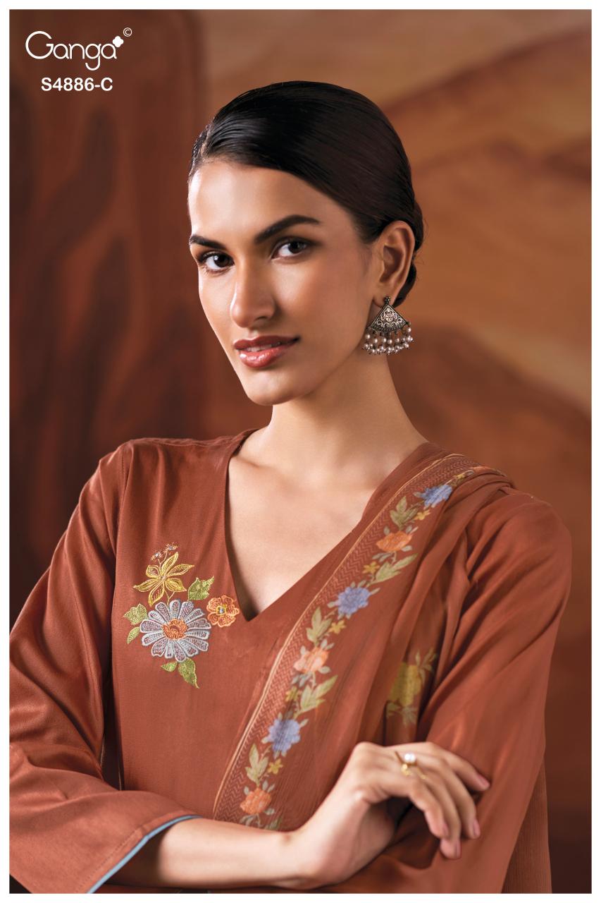Ganga Jelyis 4886 catalog kids wear wholesale near me