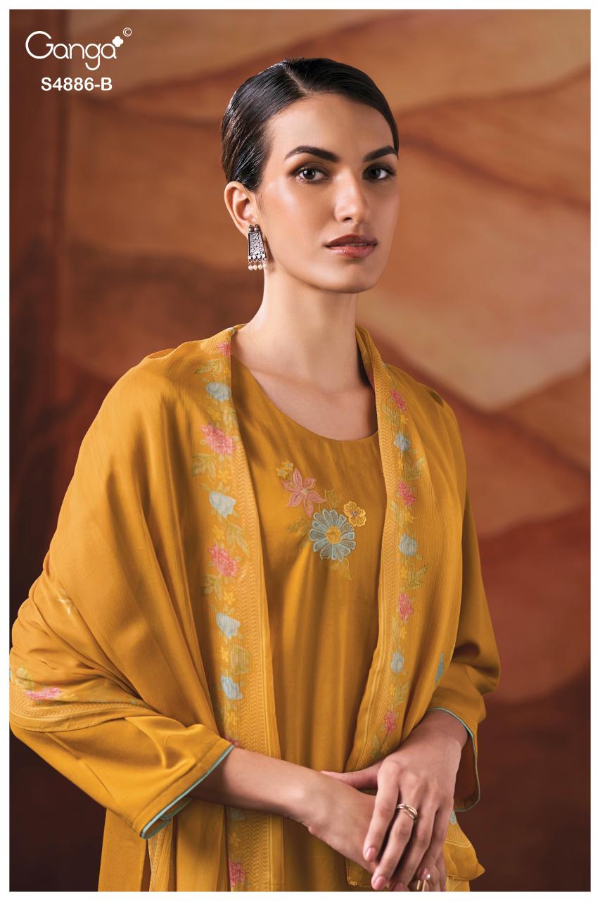 Ganga Jelyis 4886 catalog kids wear wholesale near me