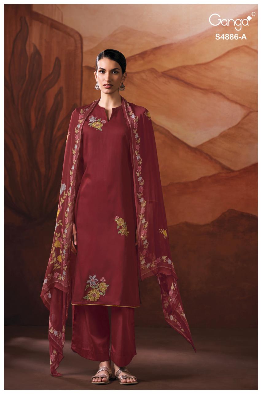 Ganga Jelyis 4886 catalog kids wear wholesale near me