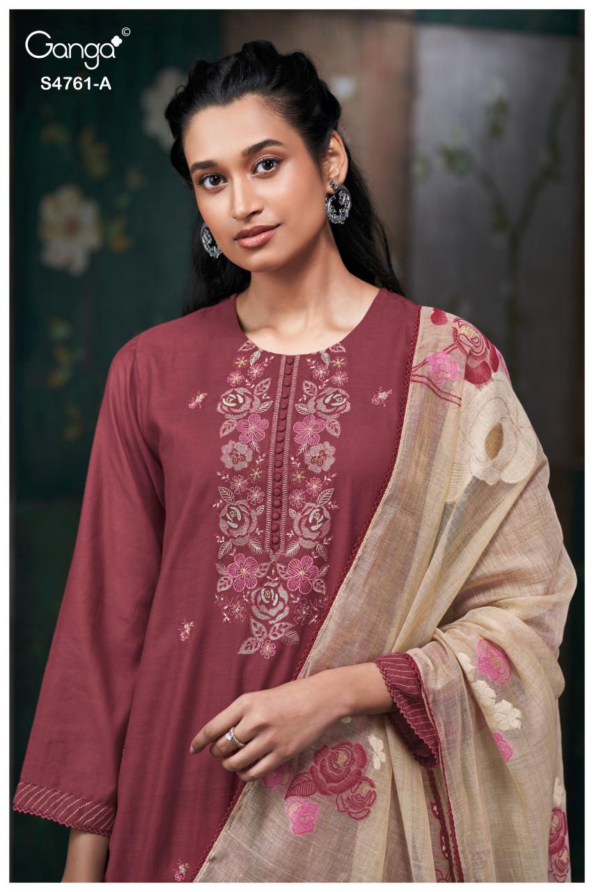 Ganga Kalista 4761 catalog indian salwar kameez wholesale