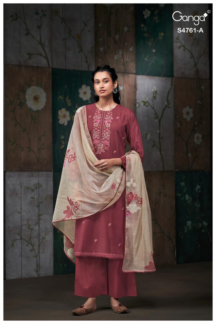 Ganga Kalista 4761 catalog indian salwar kameez wholesale