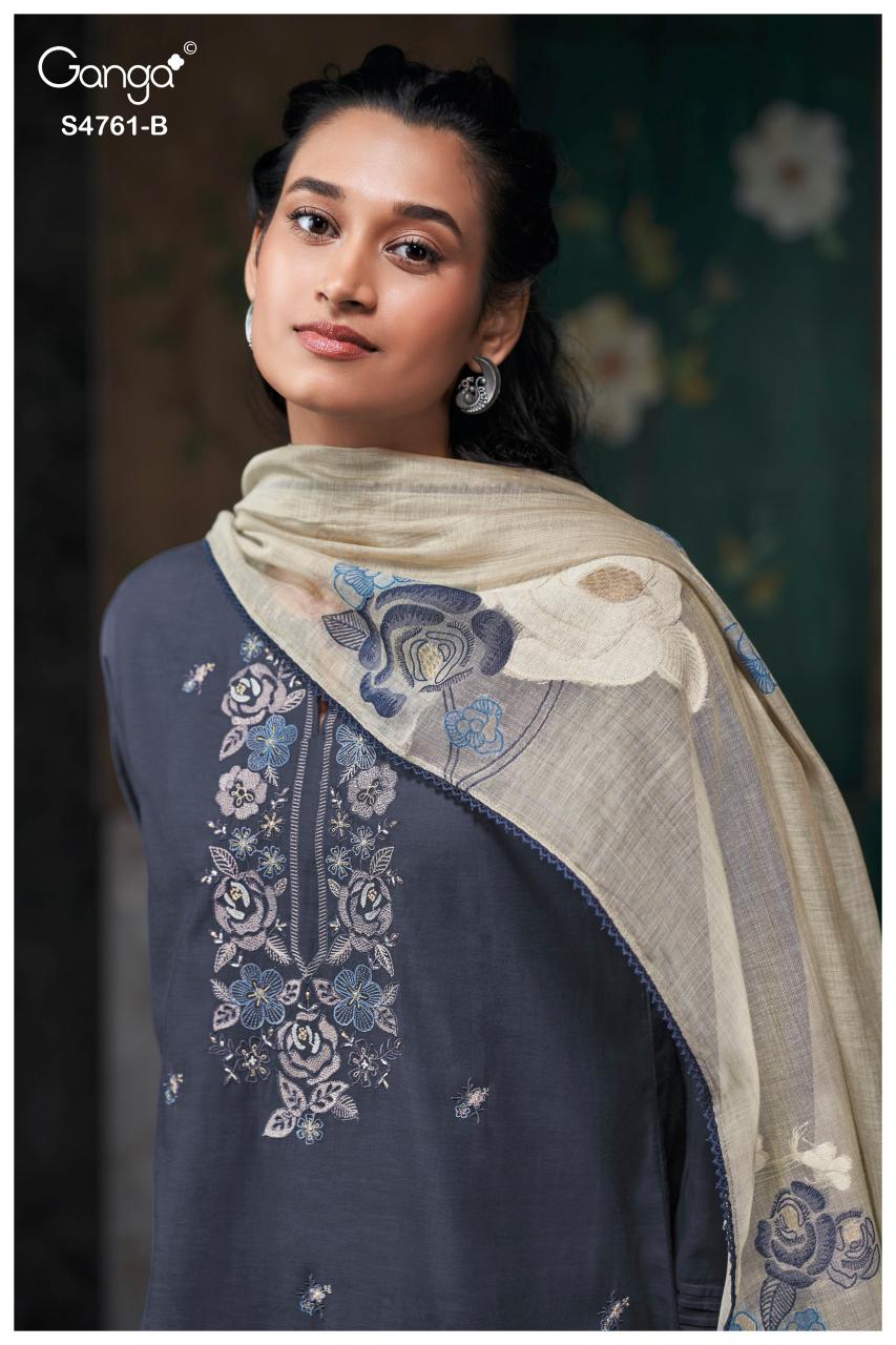 Ganga Kalista 4761 catalog indian salwar kameez wholesale