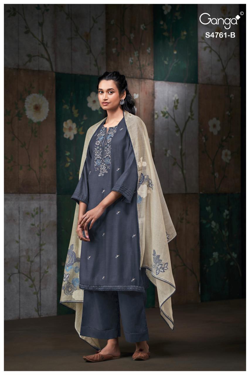 Ganga Kalista 4761 catalog indian salwar kameez wholesale