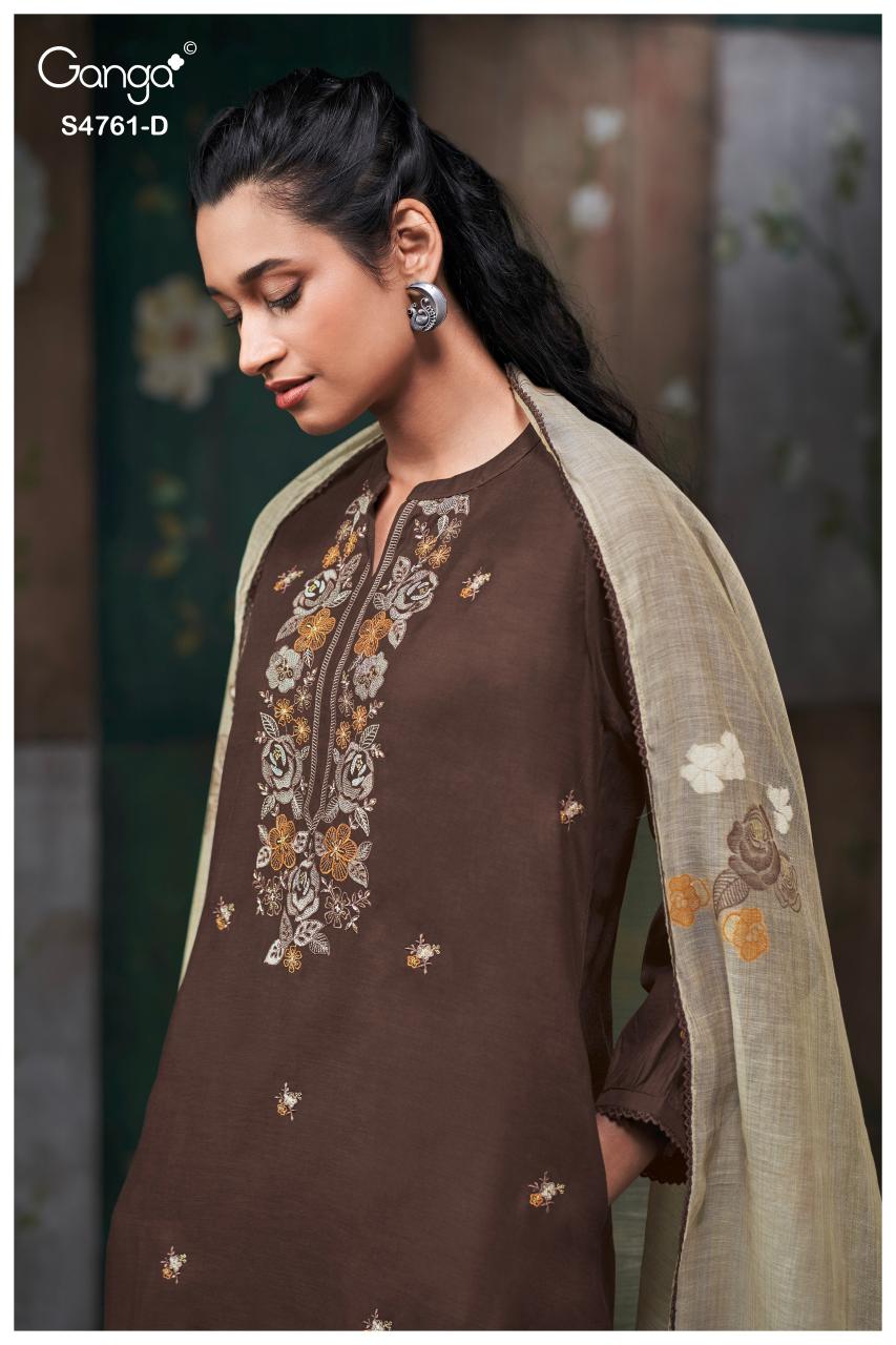 Ganga Kalista 4761 catalog indian salwar kameez wholesale